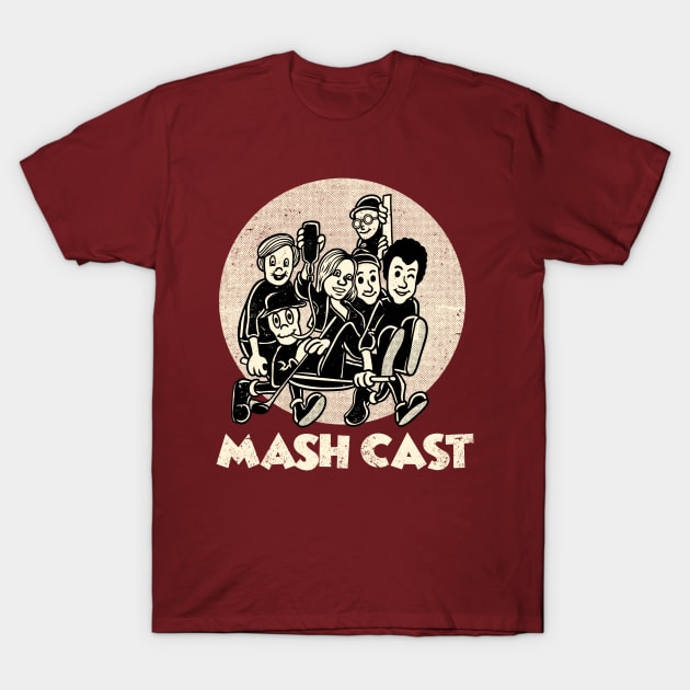 Retro MASH Cast T-Shirt by notajellyfan